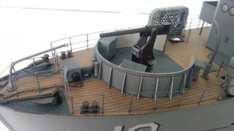 Немецкий катер kfk kriegsfischkutter