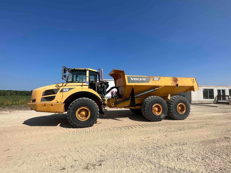 Сочленённый самосвал volvo a 40 f