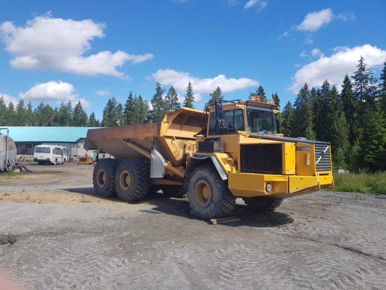 Вольво сочлененные самосвалы