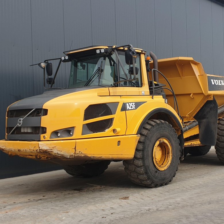 Шарнирно сочлененные самосвалы вольво