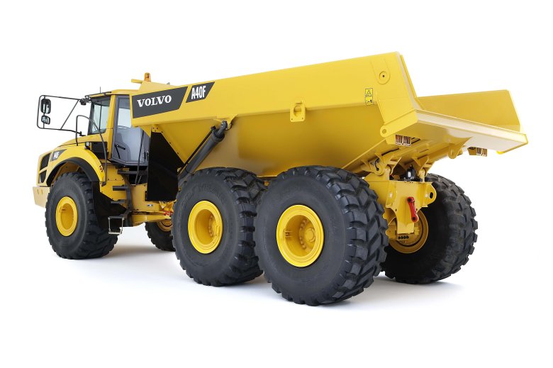 Сочленённый самосвал volvo а40g