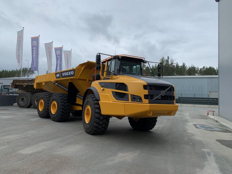 Сочленённый самосвал volvo а40g