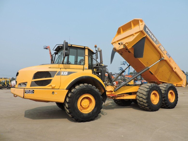 Вольво а40ф сочлененный самосвал