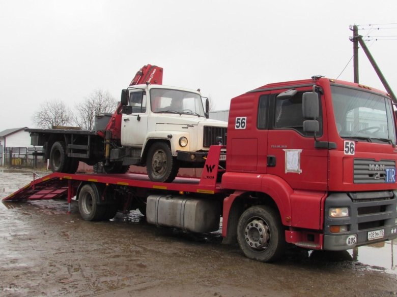 Грузовой эвакуатор