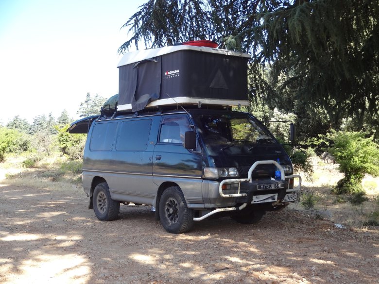 Mitsubishi delica кемпер