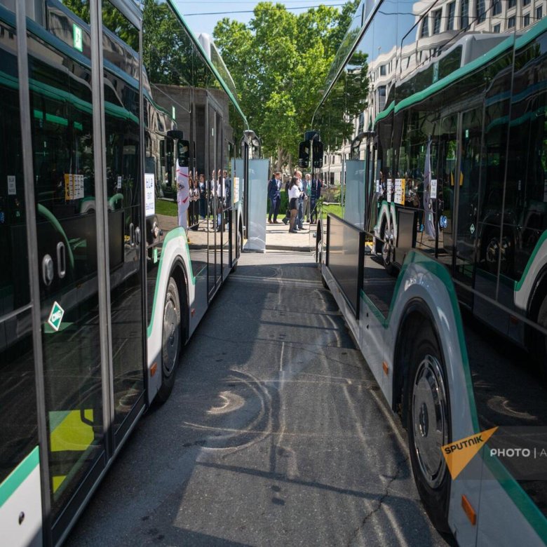 Новые автобусы в ереване