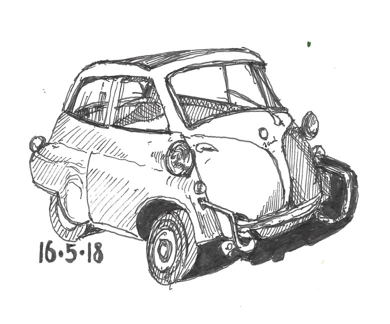 Bmw isetta 300 чертежи