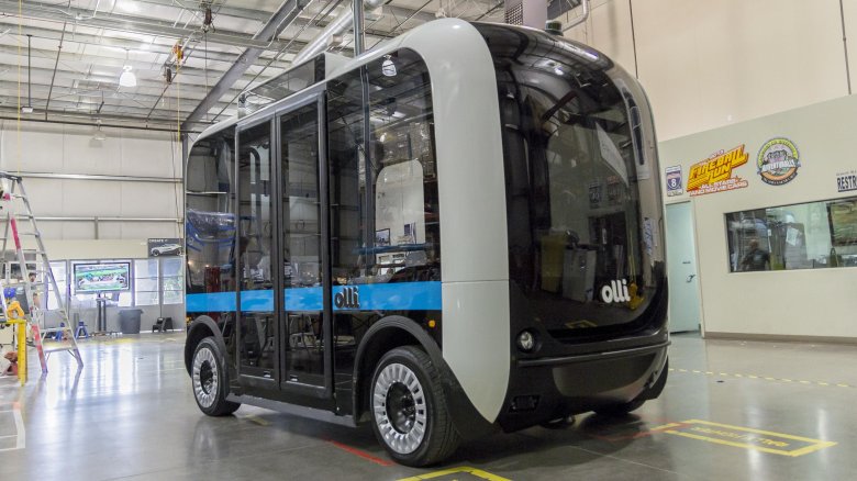Беспилотный автобус электроавтобус