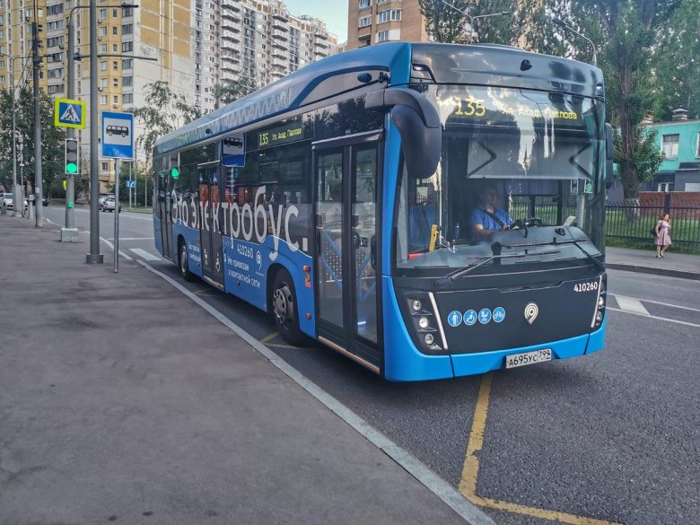 Мосгортранс электробус т14