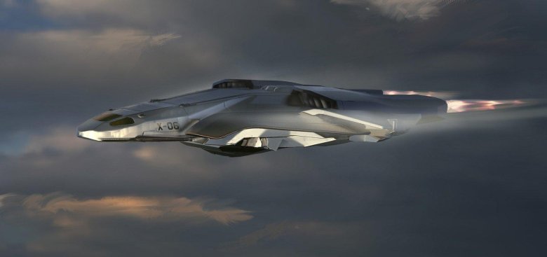Стелс бомбардировщик концепт