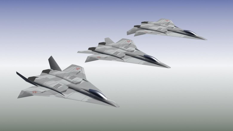 Стелс-бомбардировщик т-60 с