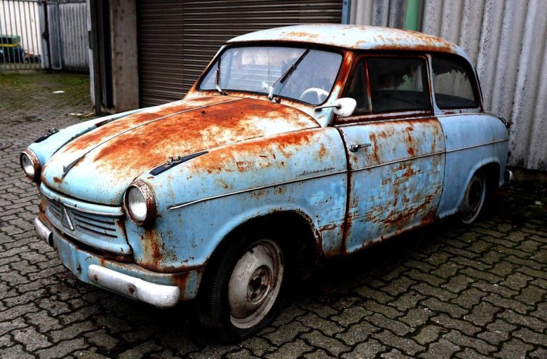 Москвич 403 ржавый