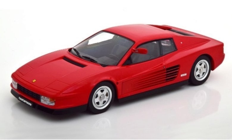 Модель 1/18 ferrari testarossa monospeccio 1984 красный