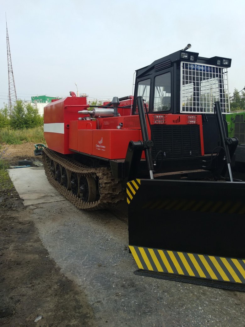 Лесопожарный трактор тлп-4м