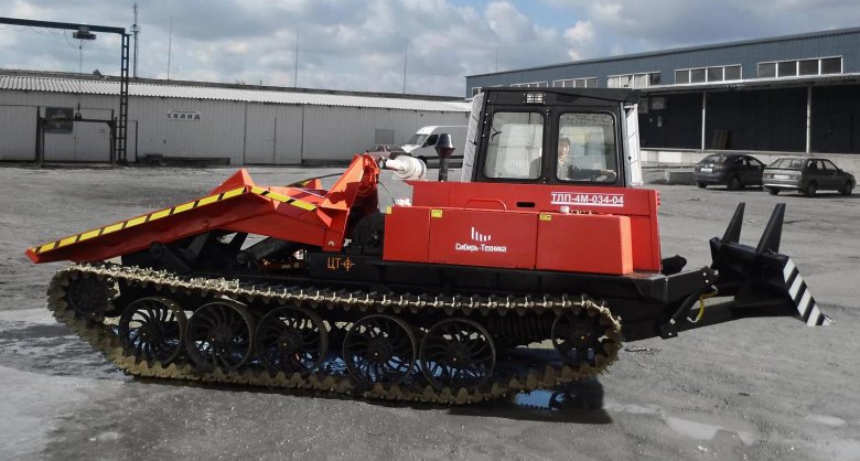 Машина трелевочная гусеничная тлп-4м-034-04