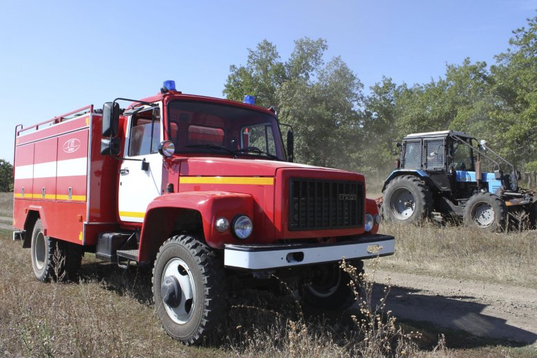 Пожарная машина газ