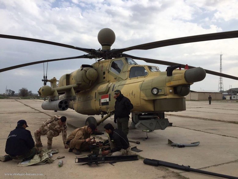 Ударный вертолет ми-28нэ