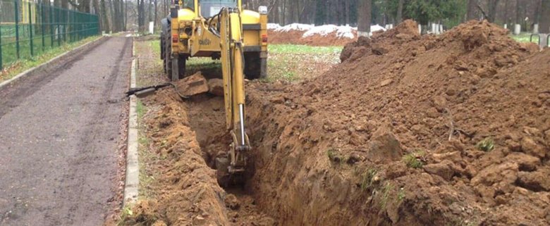 Jcb копка котлована