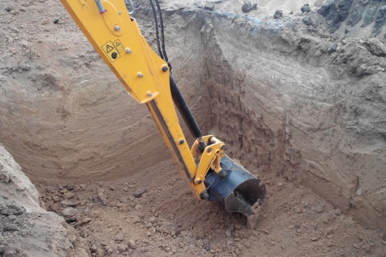 Рытье котлована