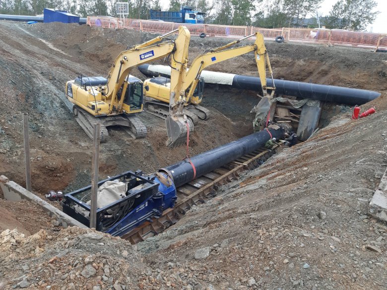 Прокладка трубопровода методом гнб технология