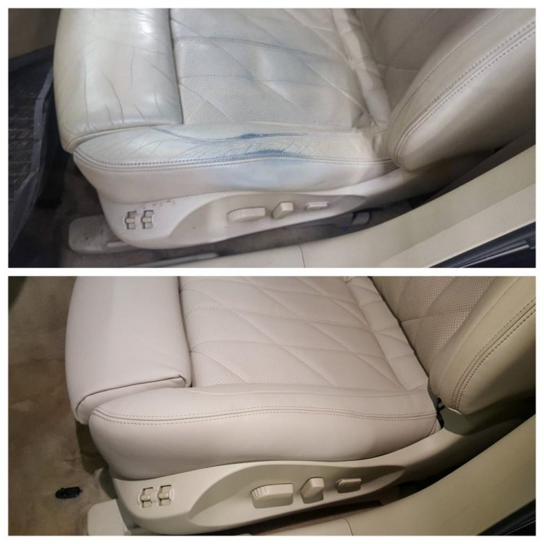 Восстановление кожи автомобиля