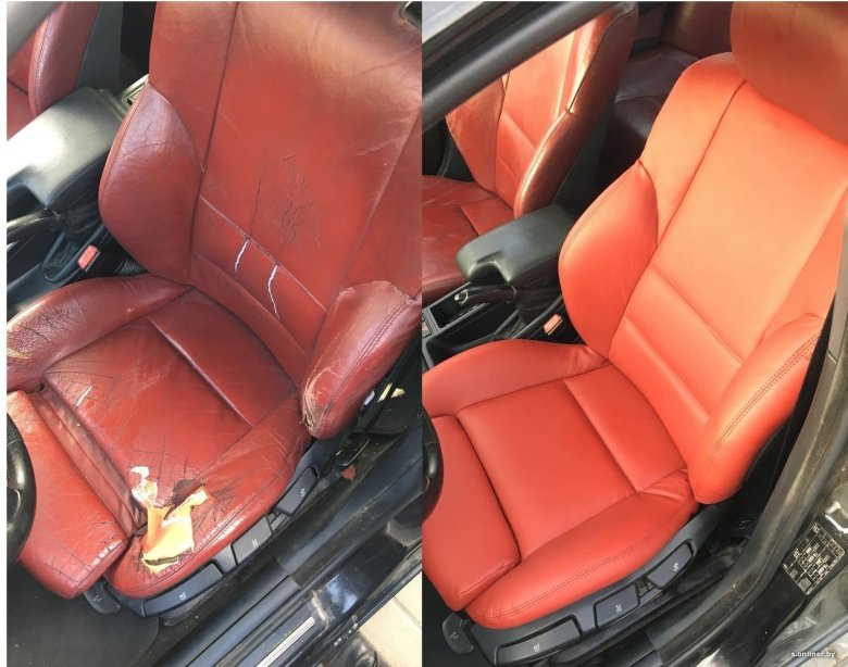 Перешивка кожаный салон