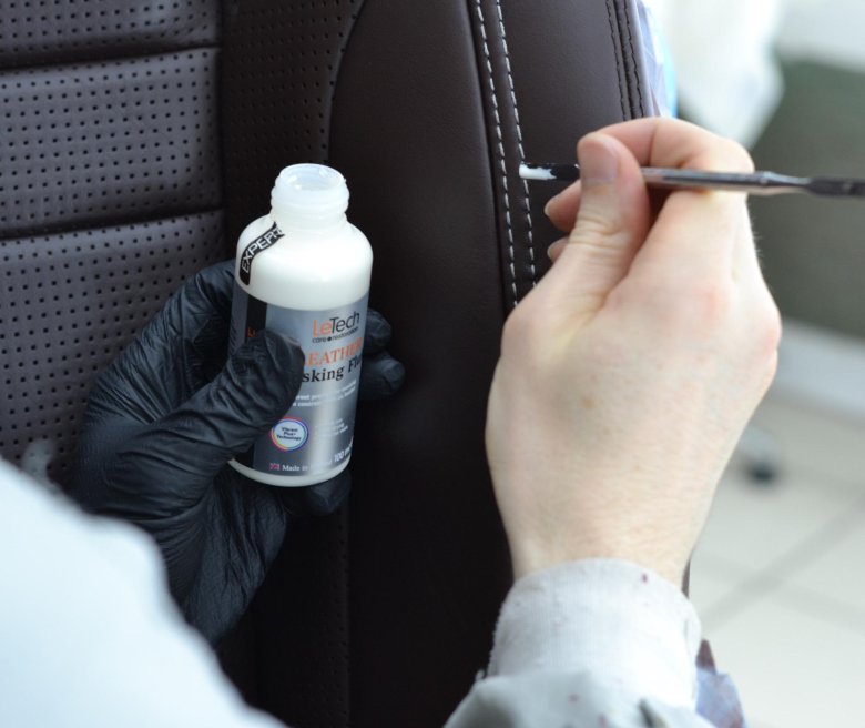 Покраска кожи