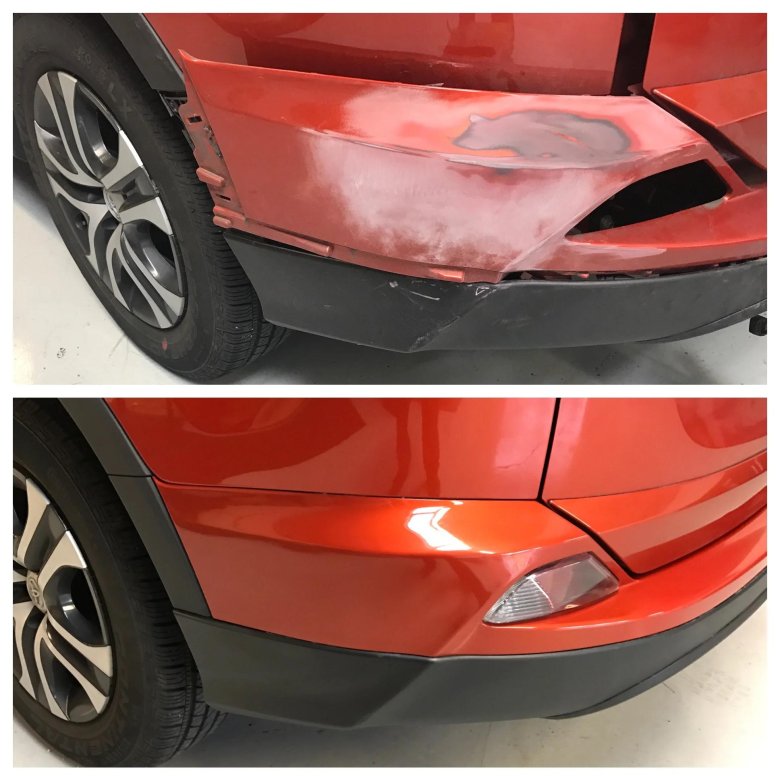 Локальная покраска авто