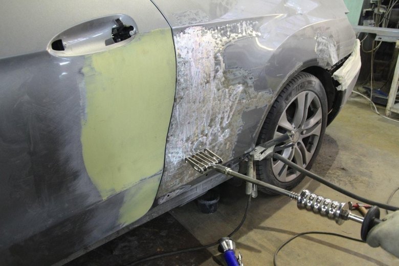 Рихтовка кузова автомобиля