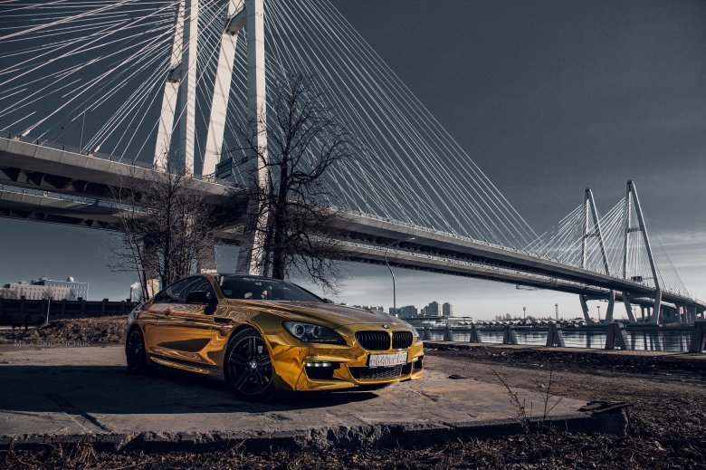 Bmw m6 gold