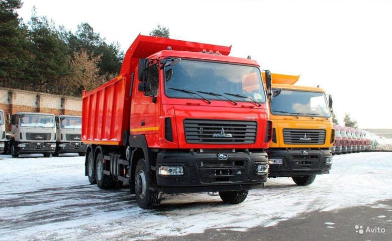 Самосвал маз 6501c9-8520-005