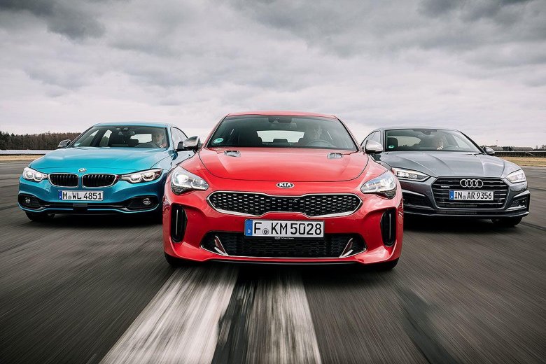 Киа стингер и бмв