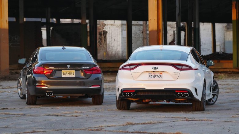 Киа стингер 2022 против бмв