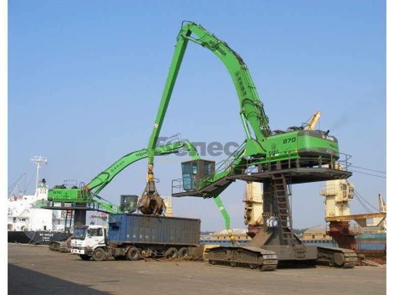 Перегружатель колесный sennebogen