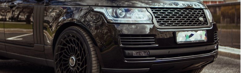 Рендж ровер черный