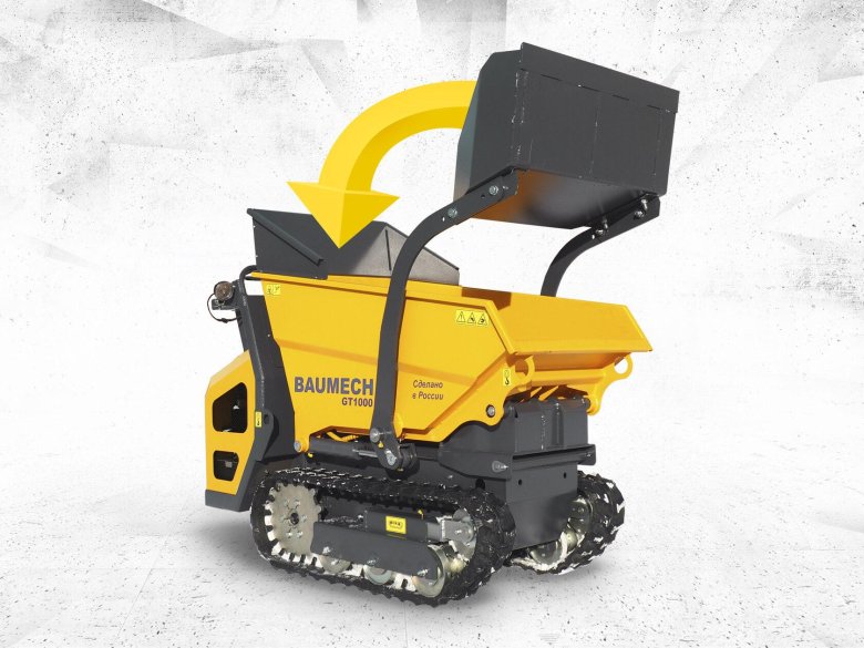Мини-думпер baumech gt-1000