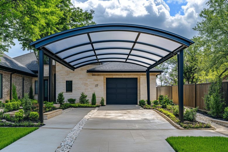 Навес для дома