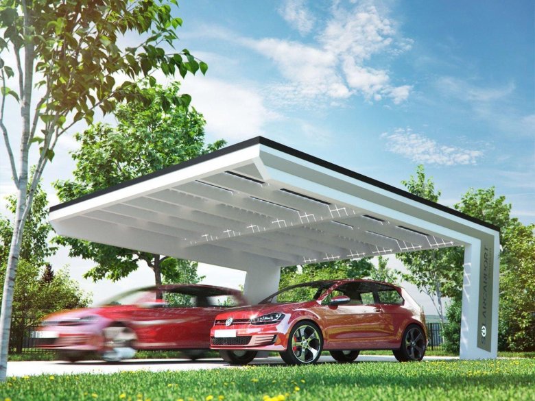 Solar carport