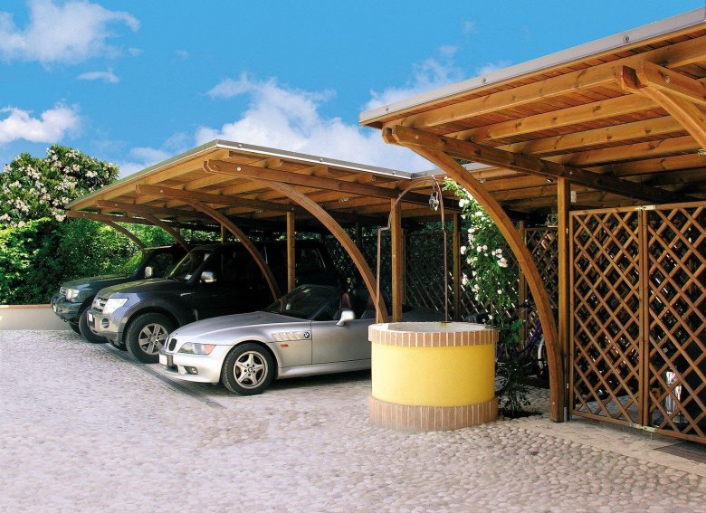 Павильон для автомобиля voeroka carport