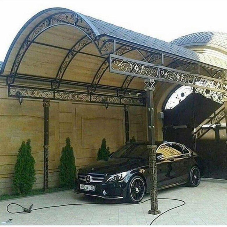 Дарвоза олди навес