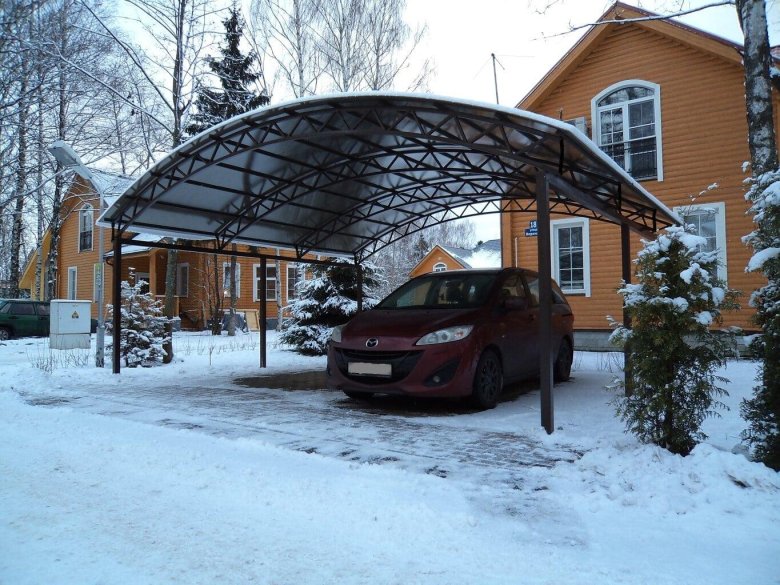 Навес для автомобилей