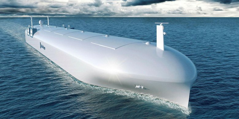 Autonomous cargo ship
