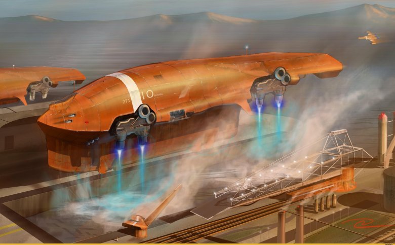 Космический корабль концепт