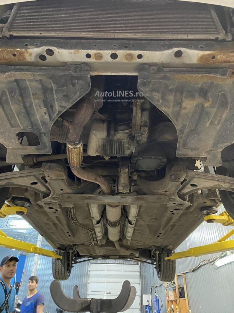 Защита картера шевроле лачетти