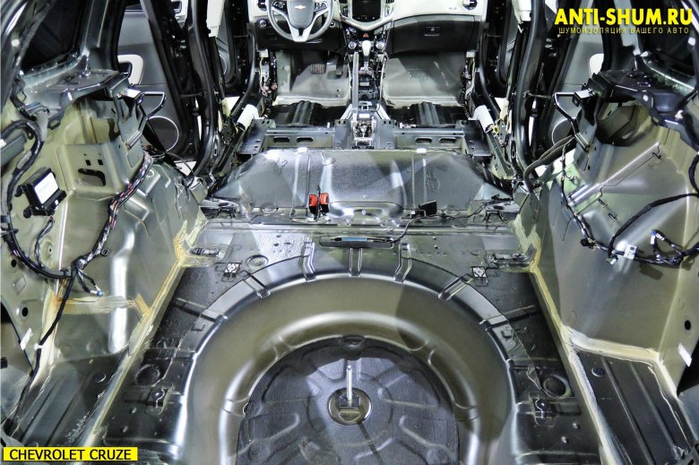 Шумоизоляция шевроле круз