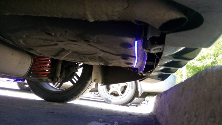 Подсветка днища шевроле круз