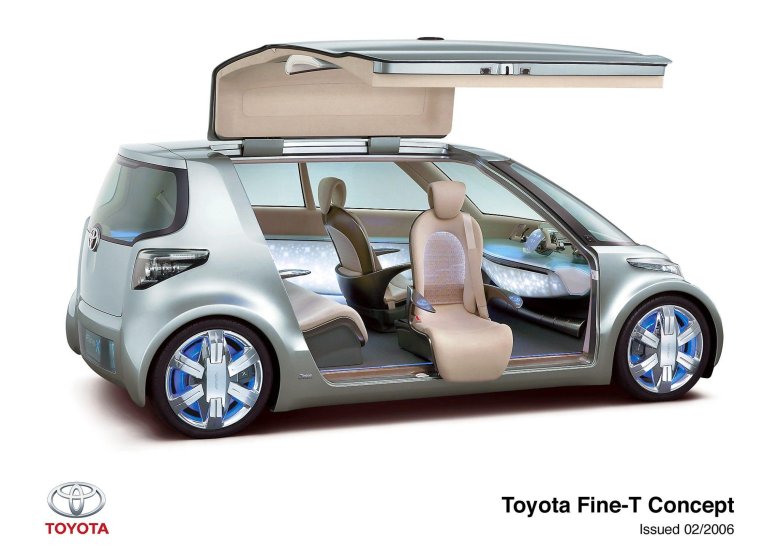 Концепты электромобилей тойота