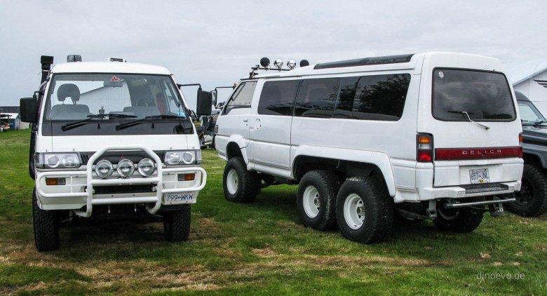 Mitsubishi delica 6x6