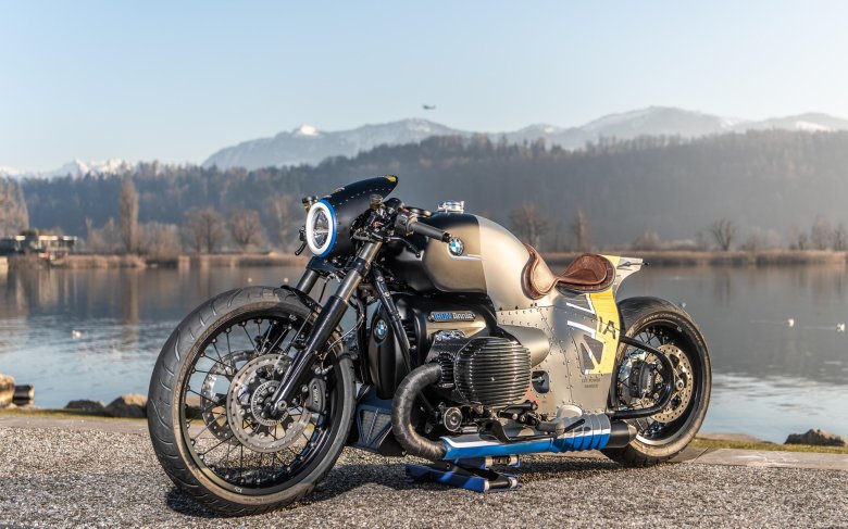 Мотоцикл бмв кастомная версия