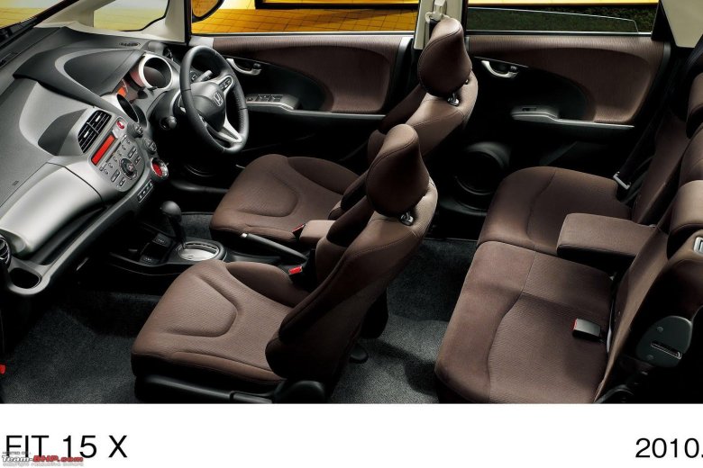 Honda fit 2011 салон